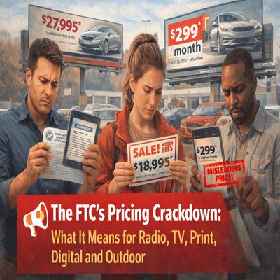 What the FTC’s Pricing Crackdown Means for Radio, TV, Print, Digital and Outdoor